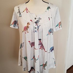 🥀DINO TUNIC🥀 Hi-low style